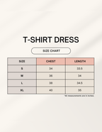 Love Printed Premium Graphic T-shirt Dress for Women - Mannash Boutique