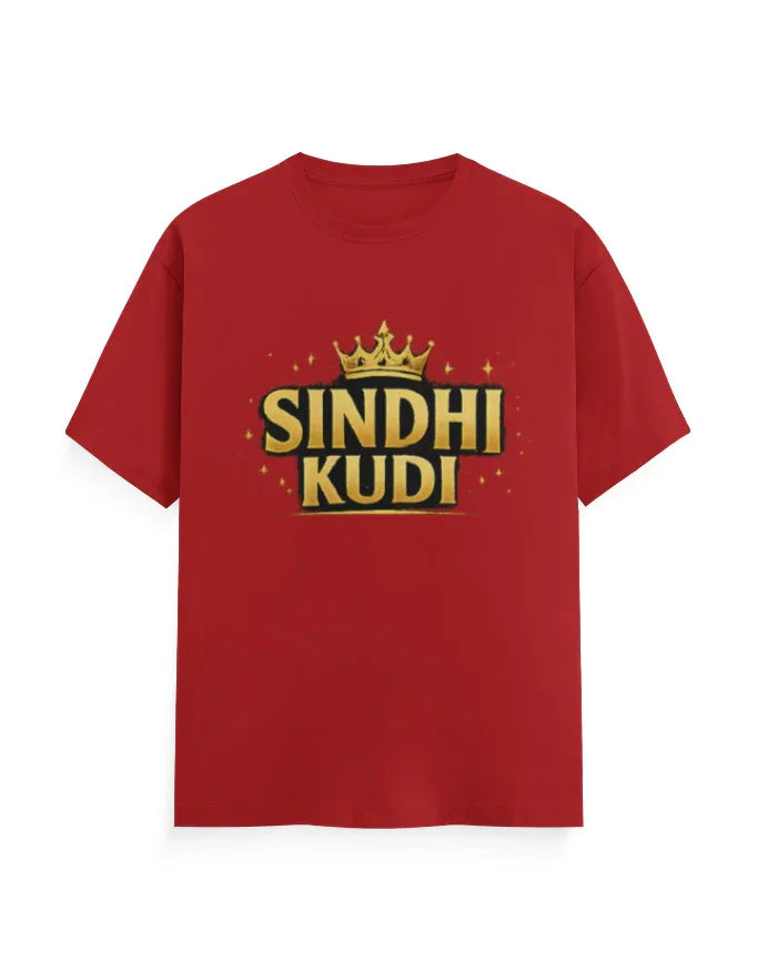 "Sindhi Kudi" Graphic Printed T-shirt - Mannash Boutique