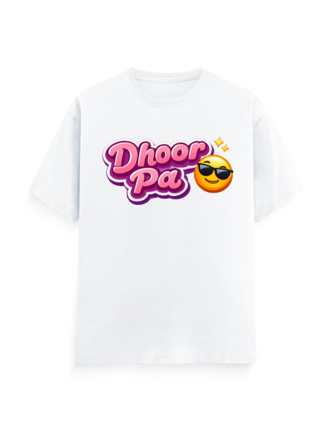 Dhoor Pa Sindhi Graphic Printed T-shirt for Women - Mannash Boutique