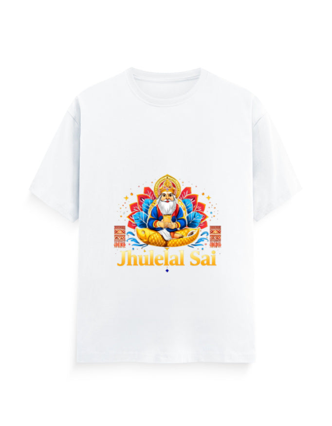 Sindhi "Jhulelal Sai" Printed T-shirt - Mannash Boutique