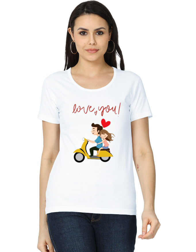 Love You! Graphic Printed T-shirt for Loved Once - Mannash Boutique