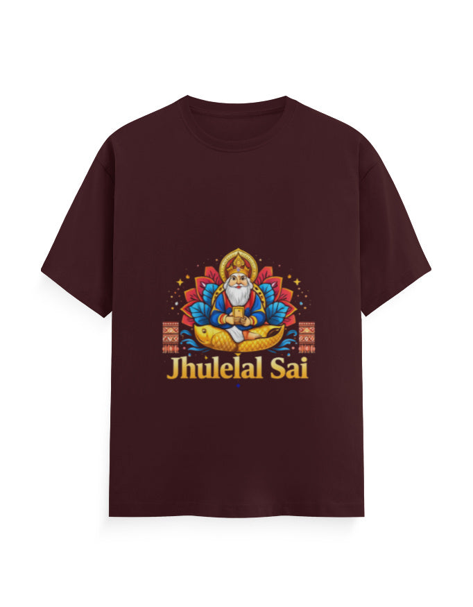 Sindhi "Jhulelal Sai" Printed T-shirt - Mannash Boutique