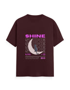 Shine In The Moon Graphic Printed T-shirt By Mannash Boutique - Mannash Boutique