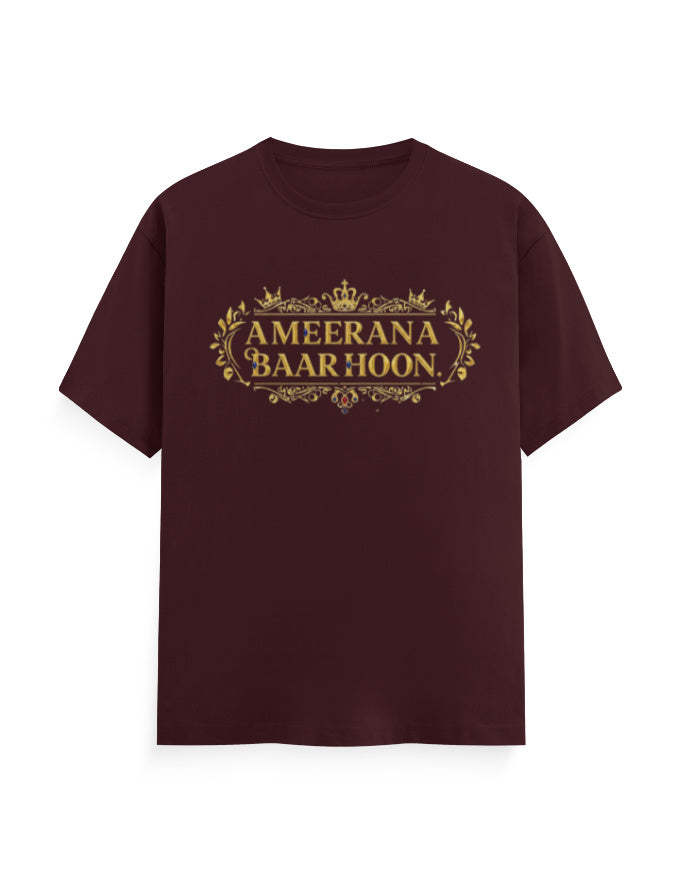 Sindhi "Ameerana baar hoon" Printed T-Shirt - Mannash Boutique