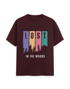 Lost In The Wood Graphic Printed T-shirt - Mannash Boutique