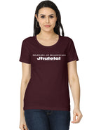 Sindhin Jo Bhagwan Jhulelal Printed T-shirt for Women - Mannash Boutique