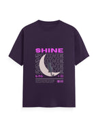Shine In The Moon Graphic Printed T-shirt By Mannash Boutique - Mannash Boutique