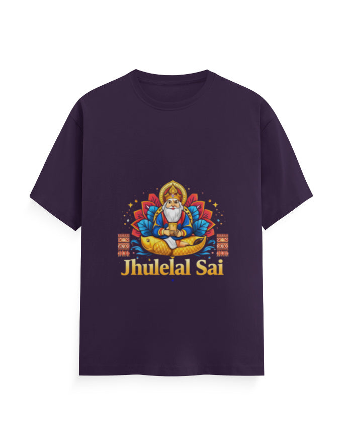 Sindhi "Jhulelal Sai" Printed T-shirt - Mannash Boutique