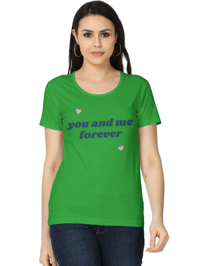 You and Me Forever Graphic T-Shirt – Premium Cotton - Mannash Boutique