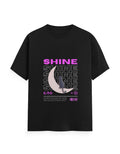 Shine In The Moon Graphic Printed T-shirt By Mannash Boutique - Mannash Boutique