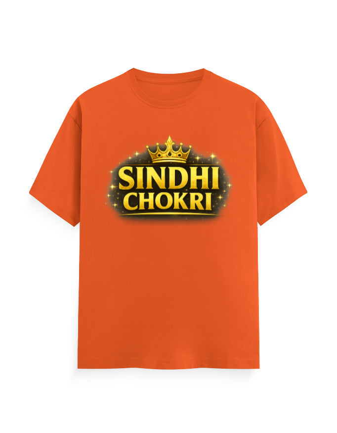 Sindhi Chokri Graphic Printed T-shirt for Women - Mannash Boutique