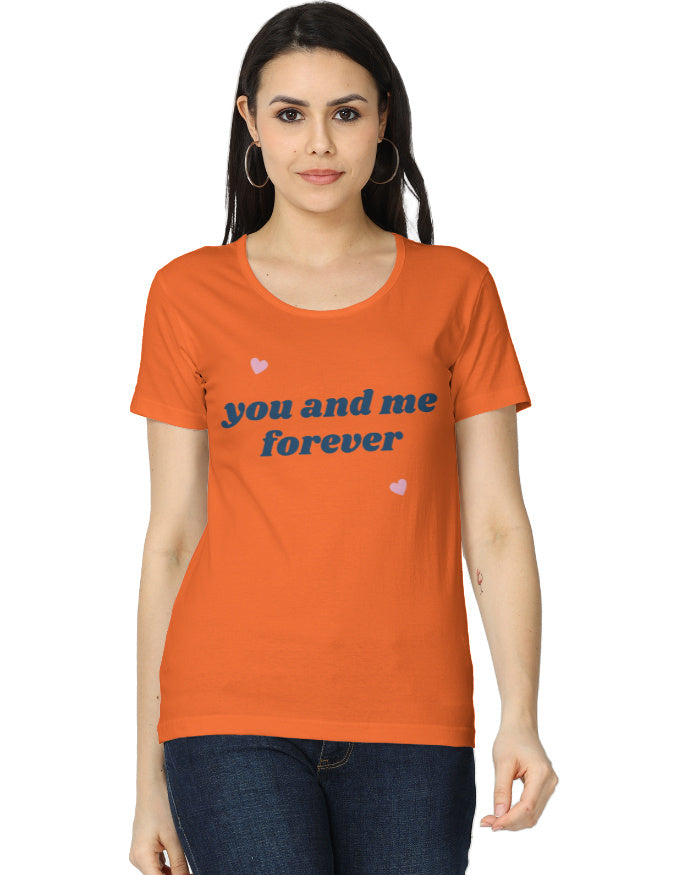 You and Me Forever Graphic T-Shirt – Premium Cotton - Mannash Boutique