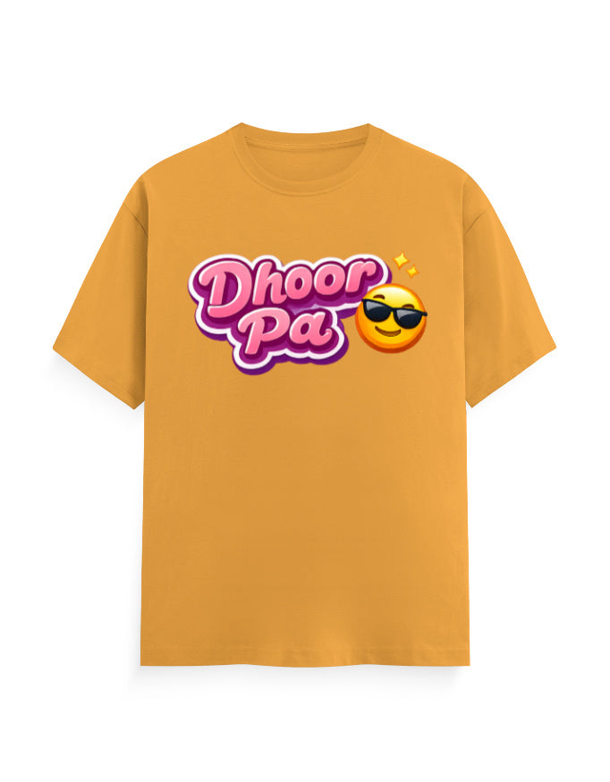 Dhoor Pa Sindhi Graphic Printed T-shirt for Women - Mannash Boutique