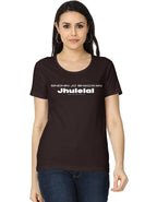 Sindhin Jo Bhagwan Jhulelal Printed T-shirt for Women - Mannash Boutique