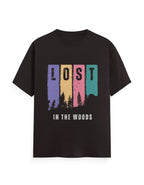 Lost In The Wood Graphic Printed T-shirt - Mannash Boutique