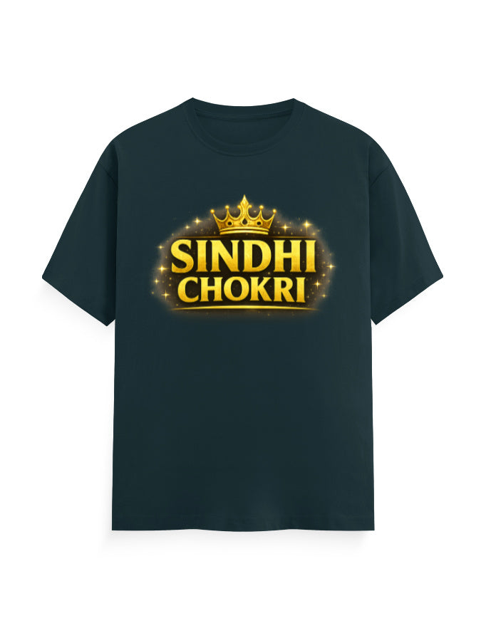 Sindhi Chokri Graphic Printed T-shirt for Women - Mannash Boutique