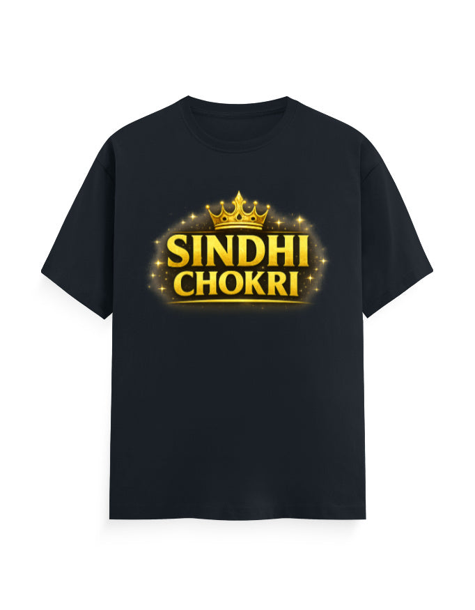 Sindhi Chokri Graphic Printed T-shirt for Women - Mannash Boutique