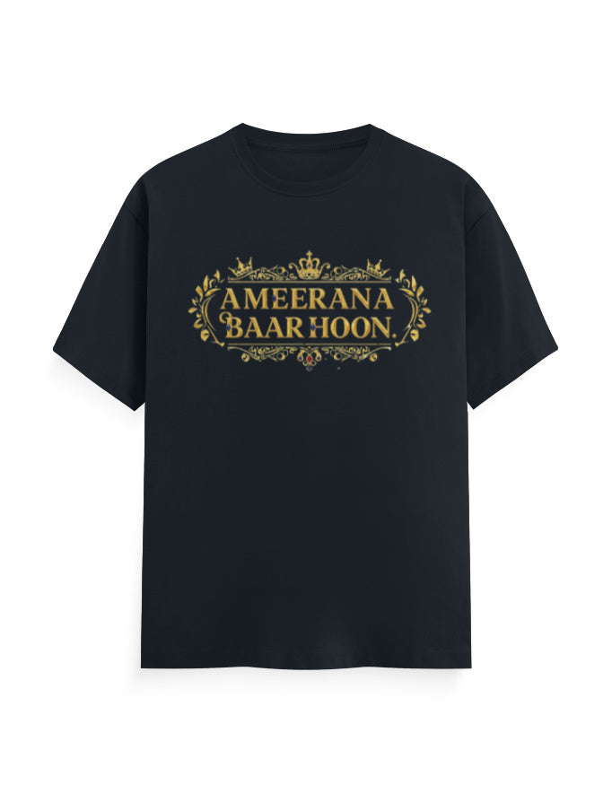 Sindhi "Ameerana baar hoon" Printed T-Shirt - Mannash Boutique