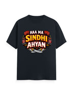 HAA MA SINDHI AHYAN Premium Cotton T-Shirt for Women - Mannash Boutique