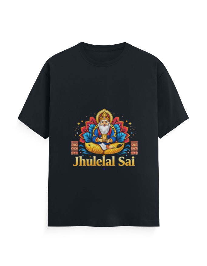 Sindhi "Jhulelal Sai" Printed T-shirt - Mannash Boutique