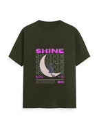 Shine In The Moon Graphic Printed T-shirt By Mannash Boutique - Mannash Boutique