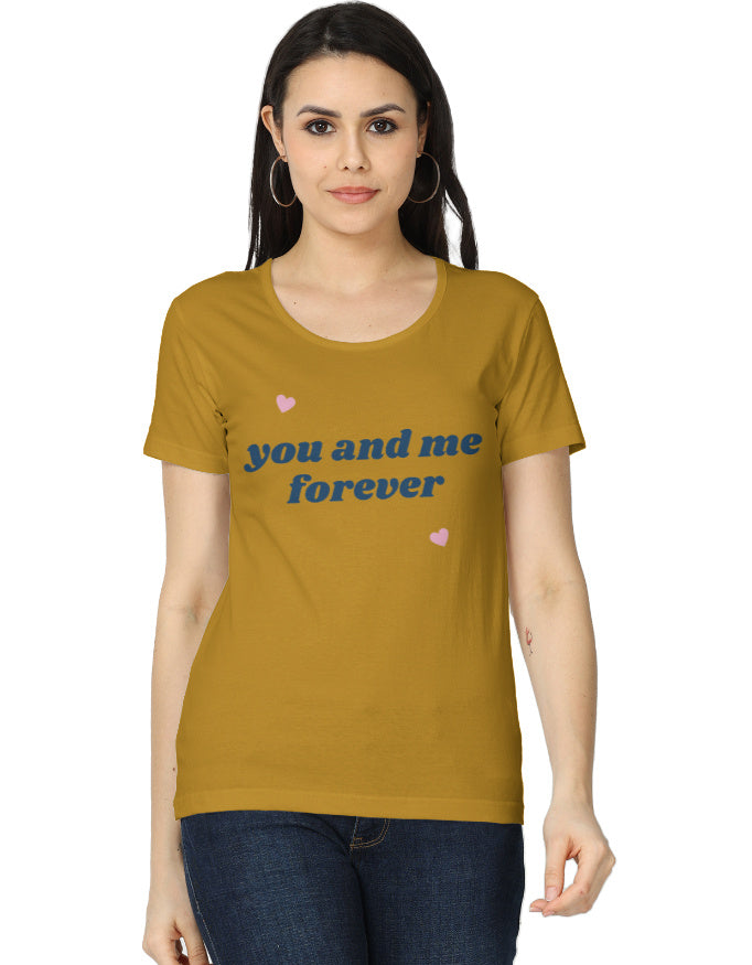 You and Me Forever Graphic T-Shirt – Premium Cotton - Mannash Boutique
