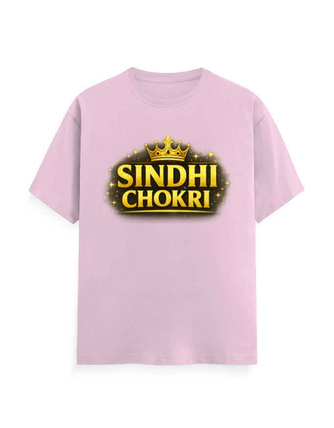 Sindhi Chokri Graphic Printed T-shirt for Women - Mannash Boutique