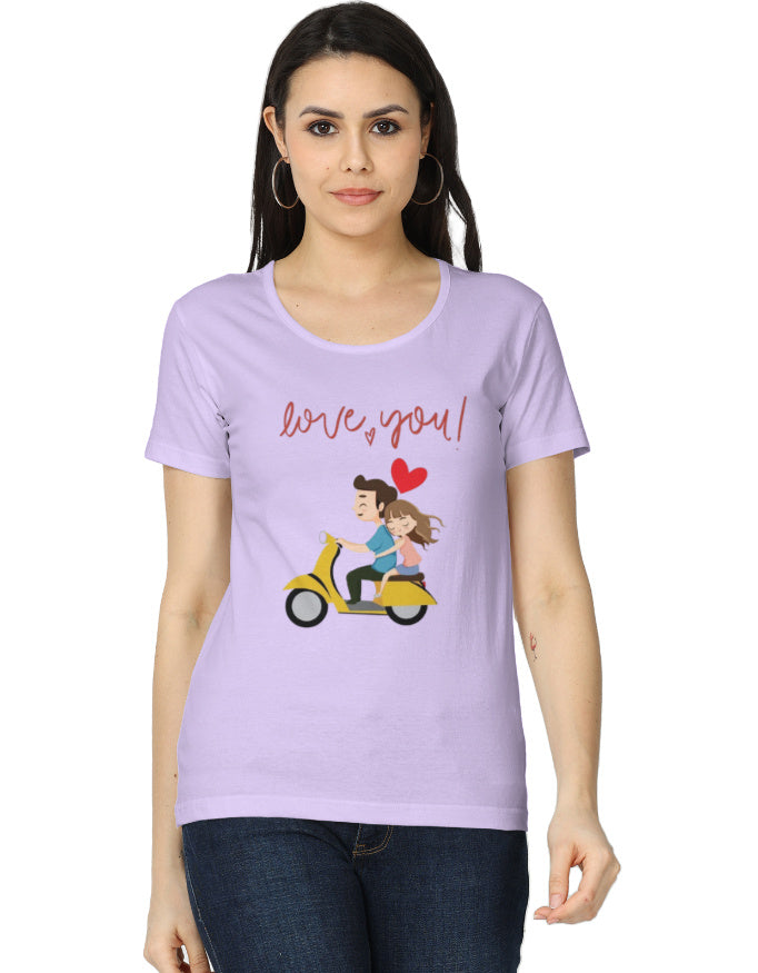 Love You! Graphic Printed T-shirt for Loved Once - Mannash Boutique