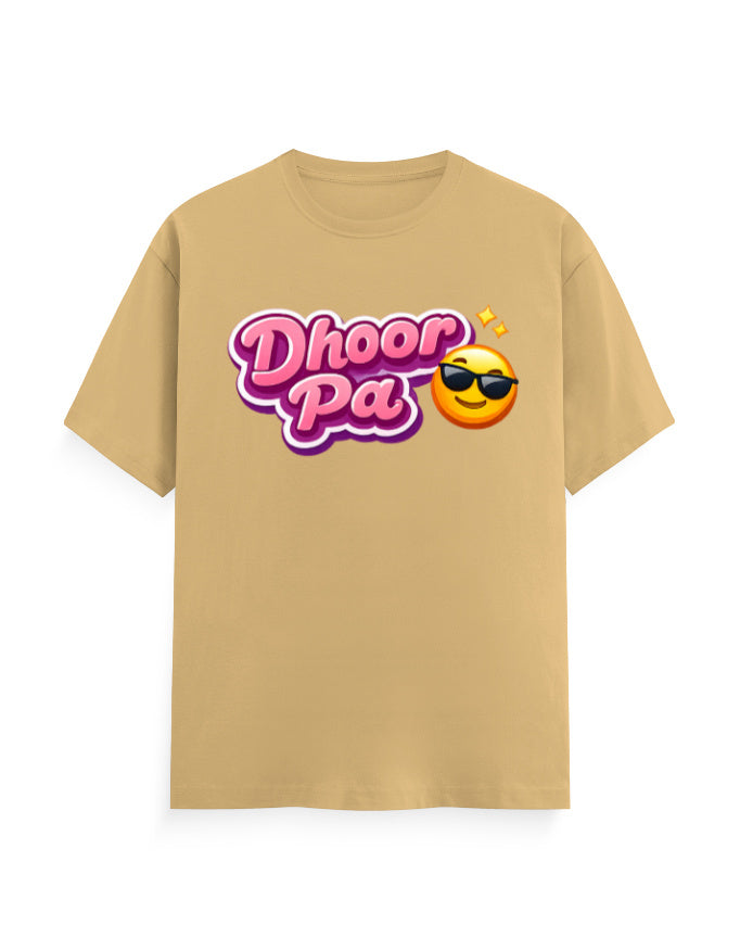 Dhoor Pa Sindhi Graphic Printed T-shirt for Women - Mannash Boutique