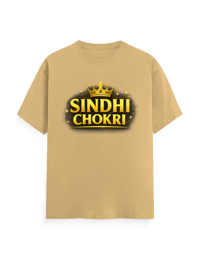 Sindhi Chokri Graphic Printed T-shirt for Women - Mannash Boutique
