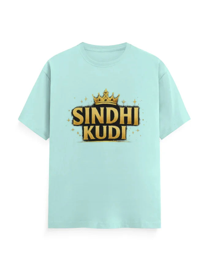 "Sindhi Kudi" Graphic Printed T-shirt - Mannash Boutique