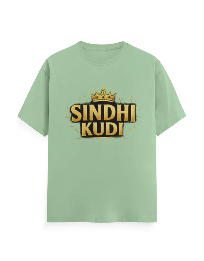 "Sindhi Kudi" Graphic Printed T-shirt - Mannash Boutique