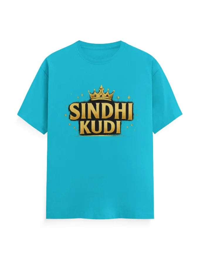 "Sindhi Kudi" Graphic Printed T-shirt - Mannash Boutique
