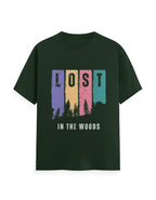 Lost In The Wood Graphic Printed T-shirt - Mannash Boutique