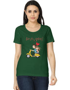 Love You! Graphic Printed T-shirt for Loved Once - Mannash Boutique