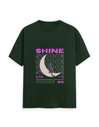 Shine In The Moon Graphic Printed T-shirt By Mannash Boutique - Mannash Boutique