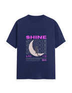 Shine In The Moon Graphic Printed T-shirt By Mannash Boutique - Mannash Boutique
