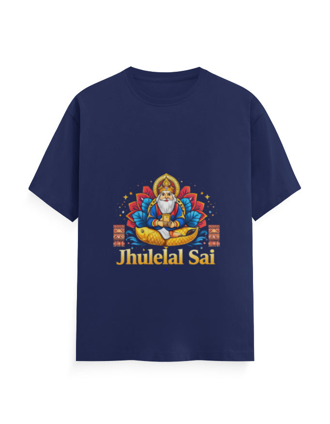 Sindhi "Jhulelal Sai" Printed T-shirt - Mannash Boutique