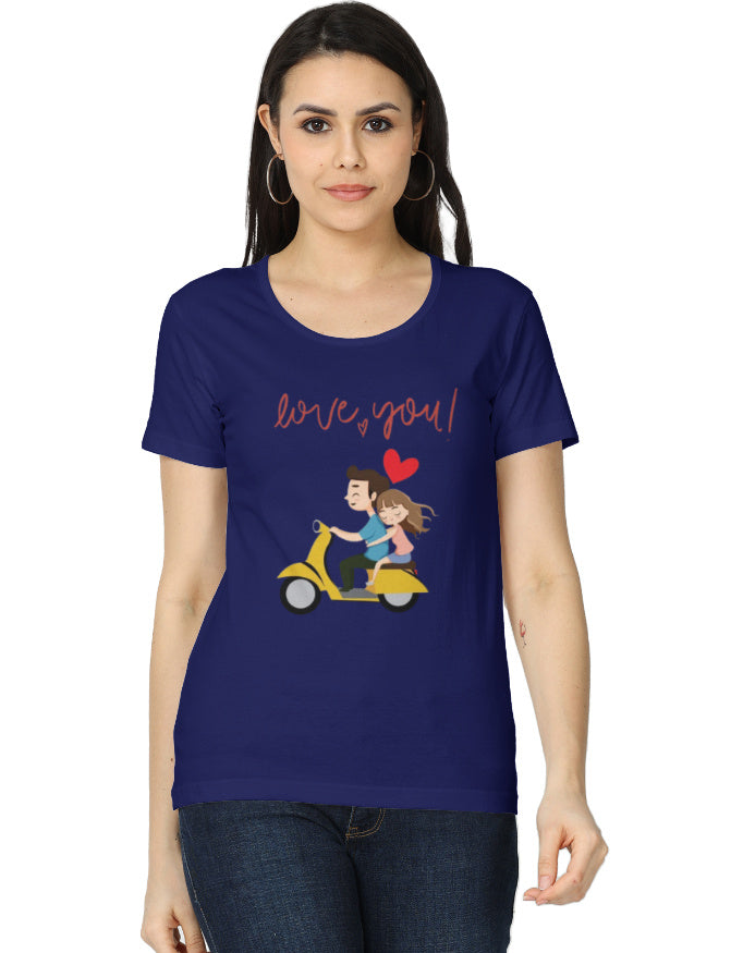 Love You! Graphic Printed T-shirt for Loved Once - Mannash Boutique